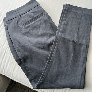 Loft skinny ankle petite charcoal grey pants size 8 new with tags